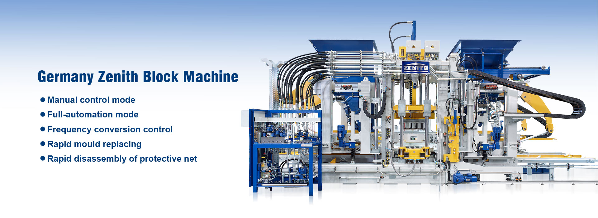 Jeremane Zenith Block Machine Manufacturer